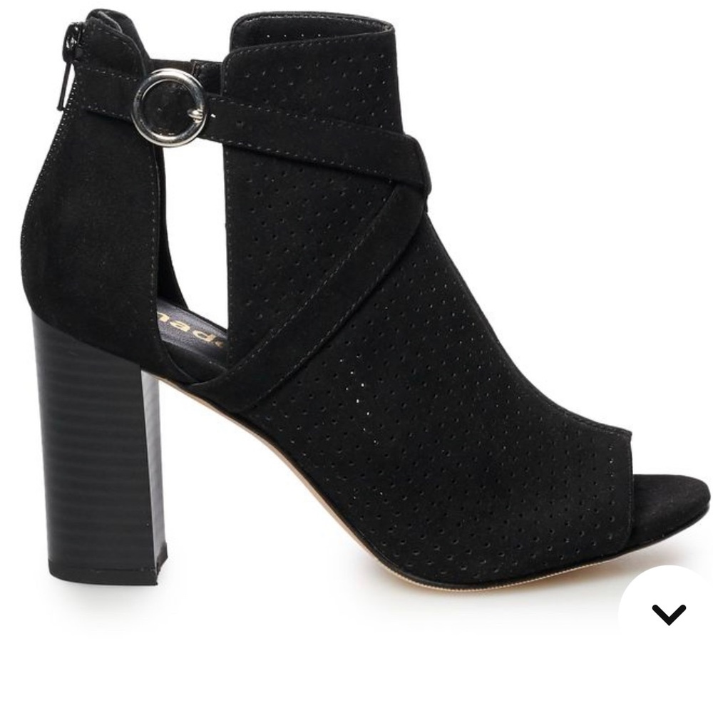 Madden peep toe booties BRYIN